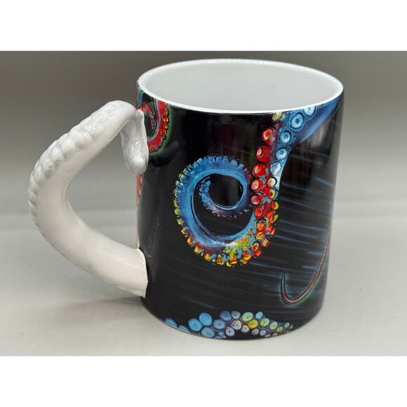 Adventure Aquarium Octopus Handle Mug - Picture 2 of 3